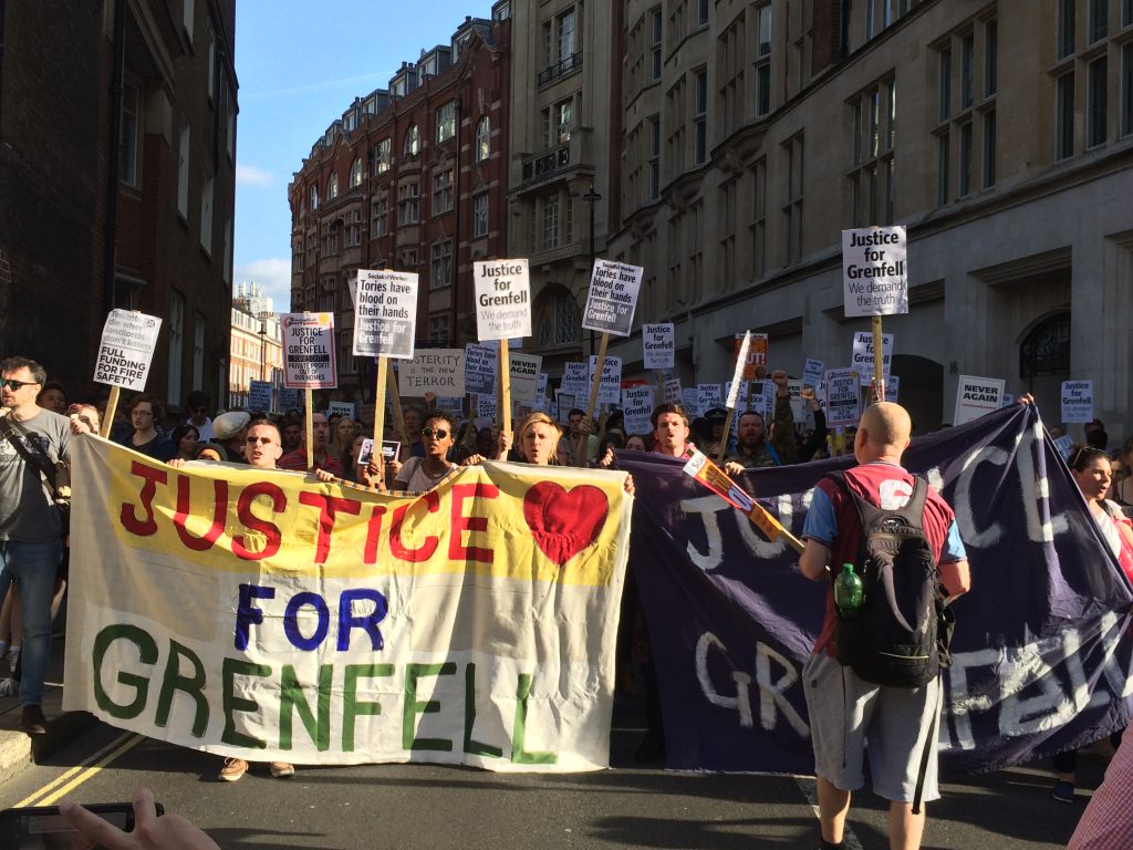 Justice for Grenfell by Paul Watt (c)