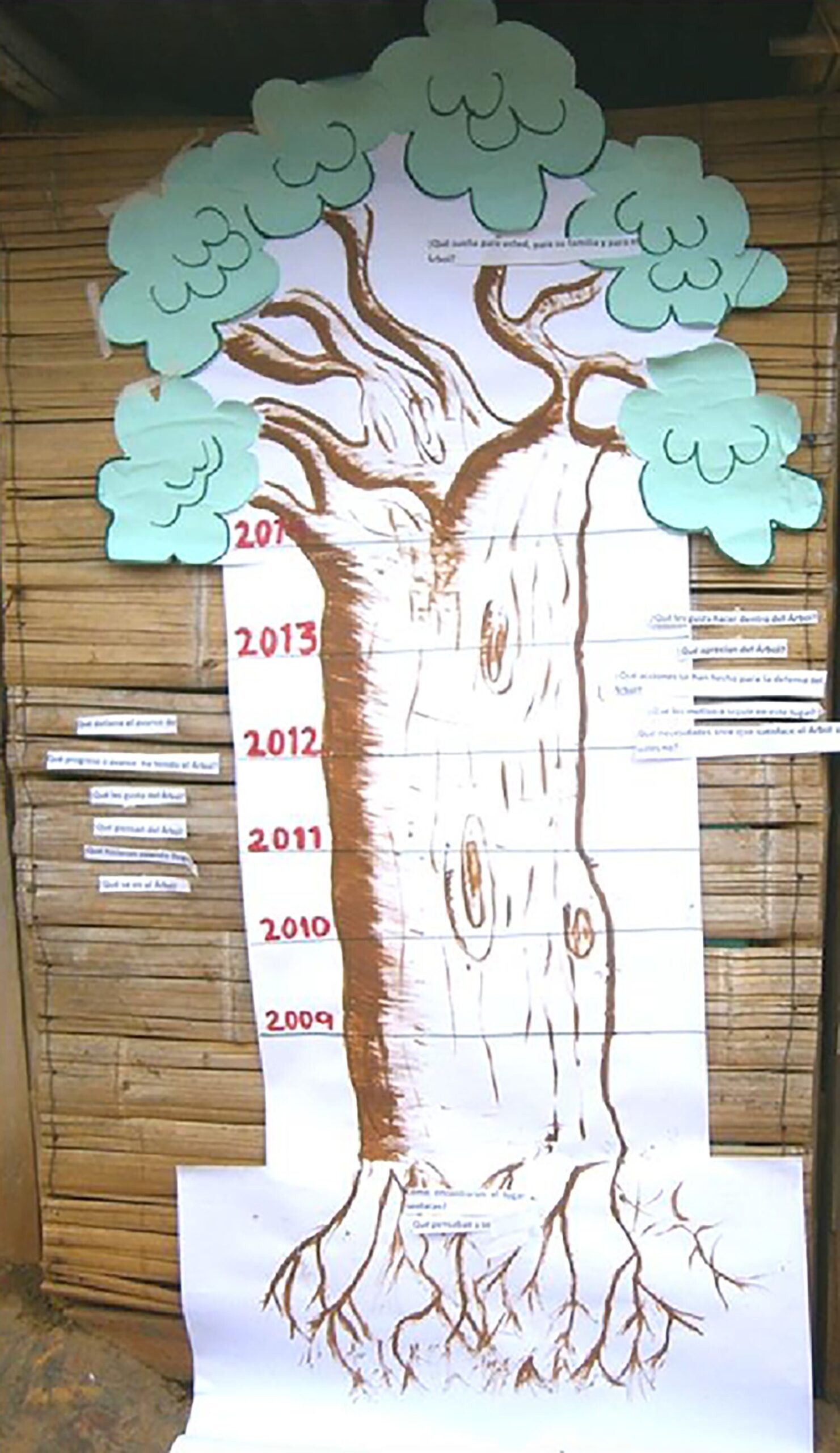 Figure 3: 'The power of the tree' Santiago de Cali. Photo: Castrillón & García, 2014.